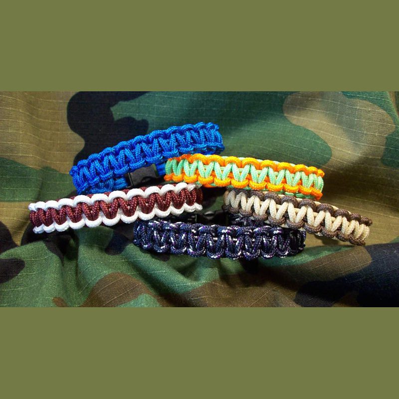 275 Tactical Cord Cobra Knot Bracelet - Paracord Paul Bracelets and  Military Dog Tag Gear