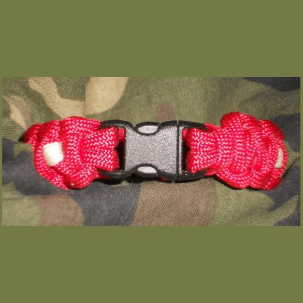 Thin Paracord Bracelet with Breakaway Buckle