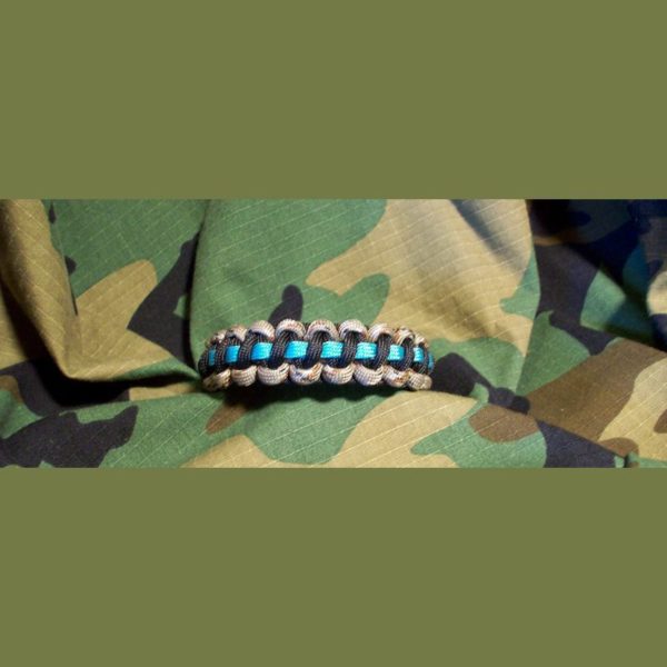 Yellow Ribbon Support Our Troops Paracord Bracelet - Paracord Paul