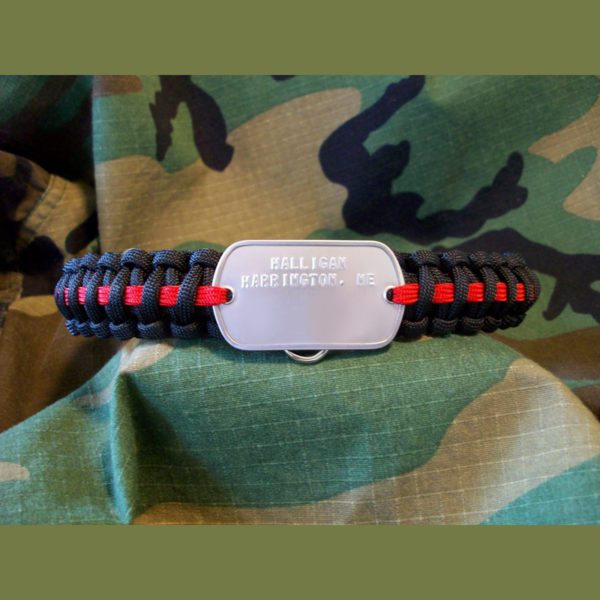 Thin Red Line 550 Paracord Bracelets and Gear