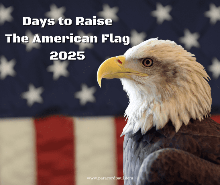 Days to Raise the American Flag: 2025